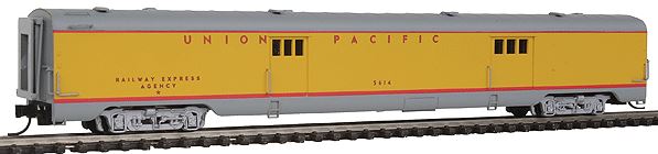 InterMountain 7665 N UP Centralia Car Shops Streamlined Smooth-Side Baggage Car