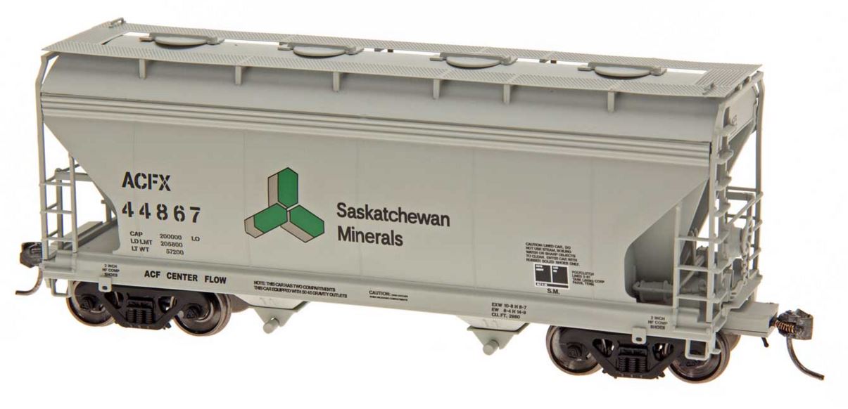 InterMountain 46515 HO ACFX ACF 2-Bay Center-Flow Covered Hopper Car