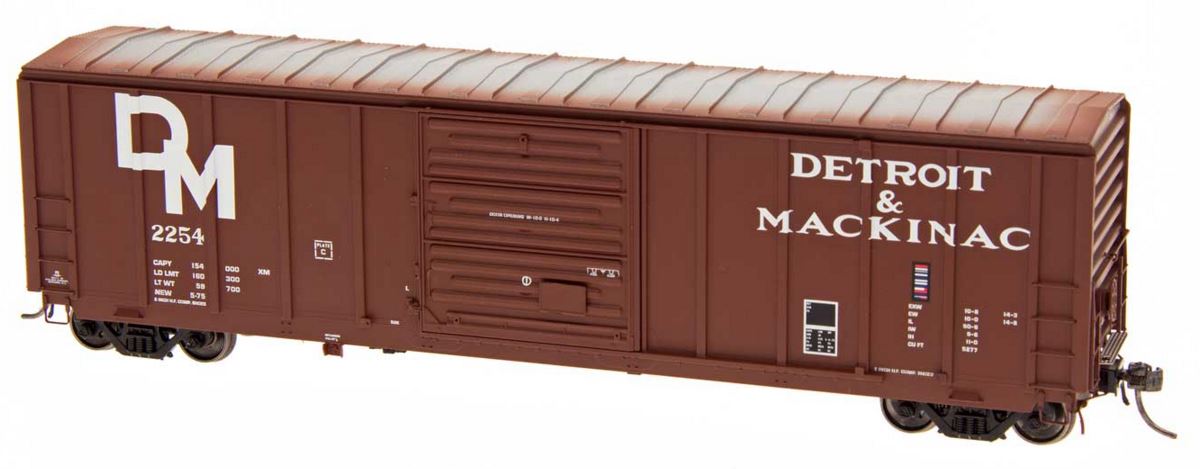InterMountain 47513 HO D&M Pullman-Standard 5277 Cu.Ft. Exterior-Post Boxcar