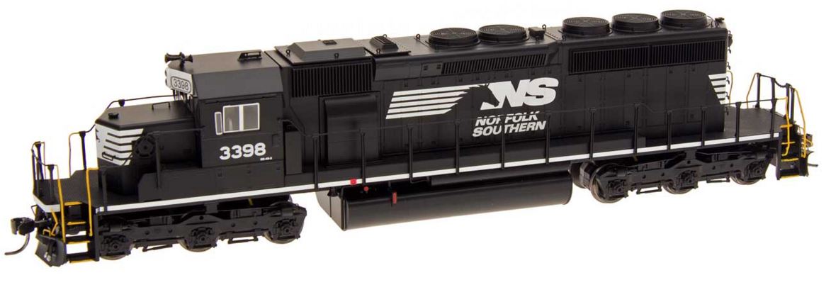 InterMountain 49356S HO NS EMD SD40-2 Diesel Locomotive with LokSound & DCC