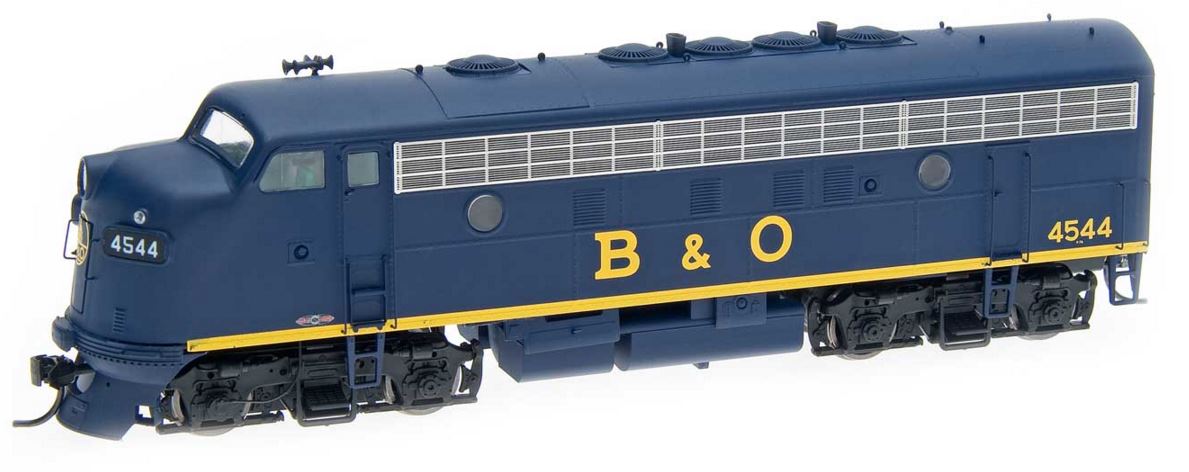 InterMountain 49071S HO Baltimore & Ohio EMD F7A Diesel Engine with Sound & DCC
