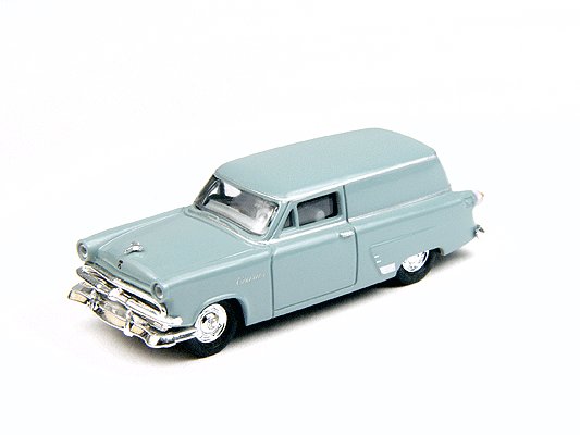 Classic Metal Works 30290 HO Mini Metals Blue'53 Ford Courier Sedan Wagon
