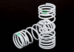 Traxxas 6862 Front Springs, Green -10% Rate (2): Slash 4x4