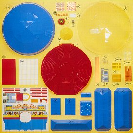 Preiser 21045 HO Krone Mast Circus Big Top Tent & Beer Tent Plastic Model Kit