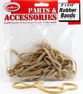 Guillows 120 8"x3/16" Rubber Band
