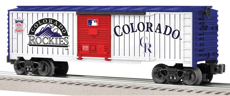 Lionel 6-81936 O Colorado Rockies Boxcar - 3-Rail