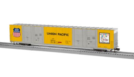 Lionel 6-82419 O Union Pacific 8-Door Hi-Cube Boxcar