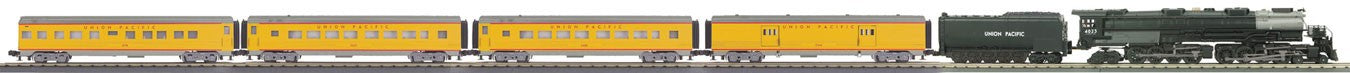 MTH 30-1686-1 O UP 4-8-8-4 Imperial Big Boy Passenger Car Set w/PS3 (Set of 4)