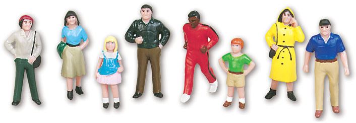 K-Line 6-21371 O By Lionel Standing Figures (Set of 8)