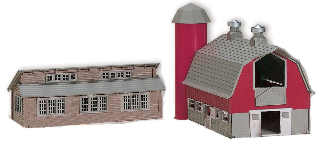 K-Line 6-21385 O By Lionel Barn & Chicken Coop Building Kit