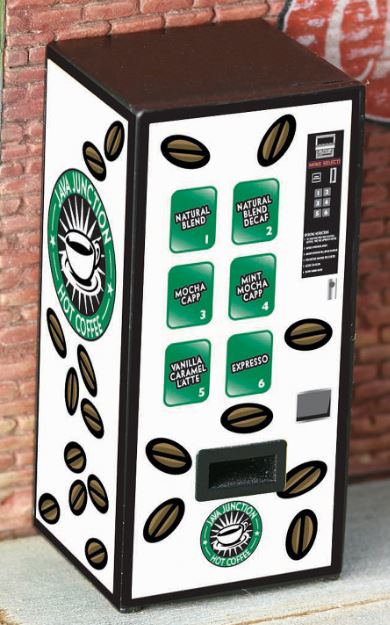 Lionel 6-22331 O Scale Coffee Illuminated Vending Machine