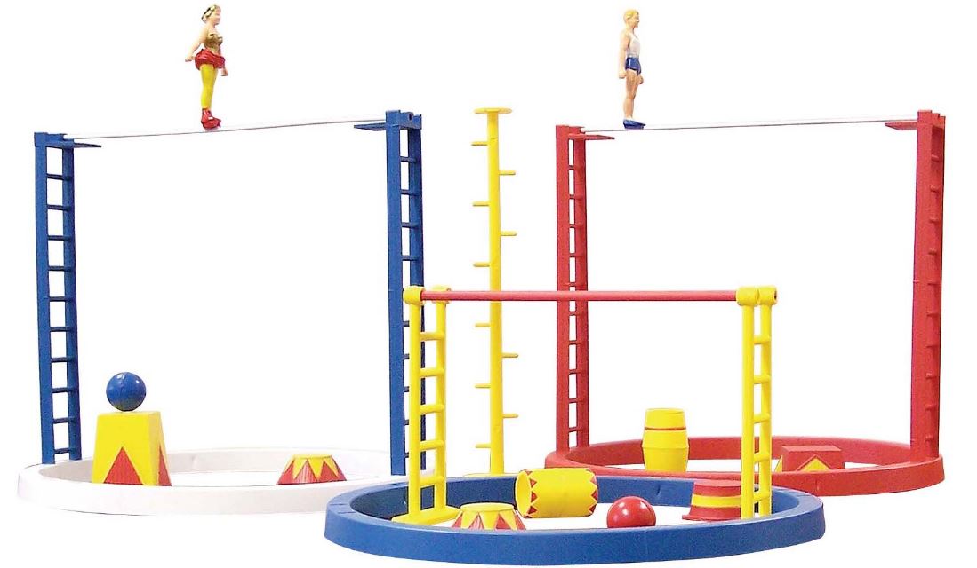 K-Line 6-21436 O Lionel Rings and Things Circus Accessories Painted Set
