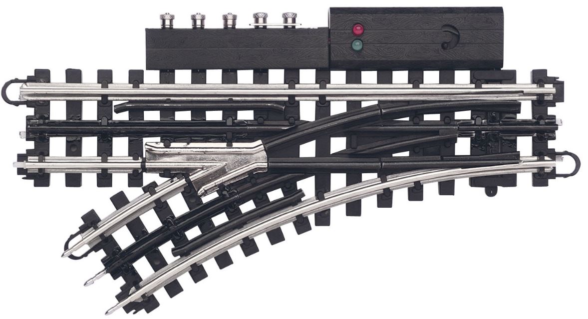 Lionel 6-21397 O SuperSnap 31" Left Hand Remote Control Switch Turnout
