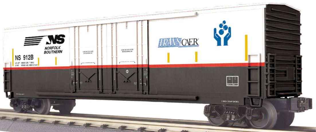 MTH 30-74832 O Norfolk Southern 50' Double Door Plugged Boxcar
