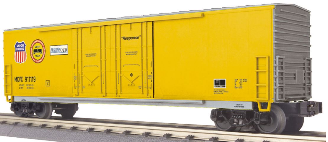 MTH 30-74833 O Union Pacific 50' Double Door Plugged Boxcar #911119