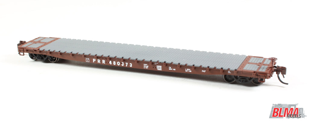BLMA Models 17019 N Scale Pennsylvania RR GSC 60' Flat Car #480364
