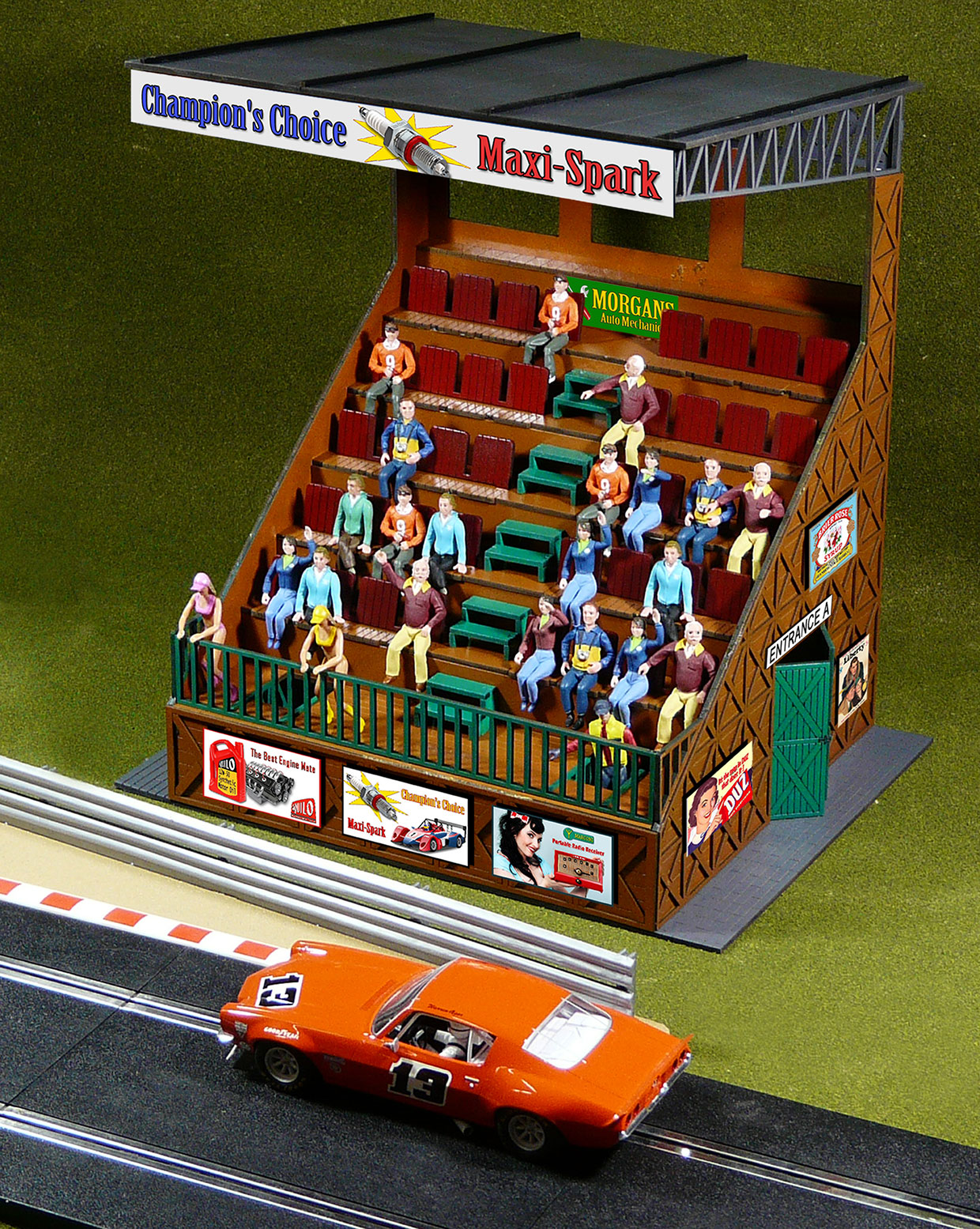 Bachmann 39205 Retro Grandstand Laser-Cut Kit