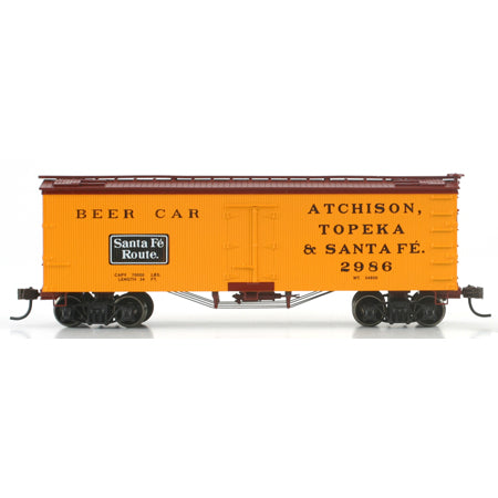 Athearn 84118 HO Santa Fe 36' Old Time Wood Reefer #2986
