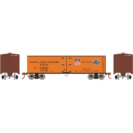 Athearn 85619 HO Pacific Fruit Express 40' Wood Reefer #64247