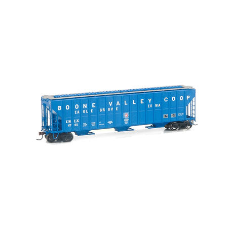 Athearn 81977 HO Boone Valley Coop FMC Covered Hopper RTR #4701