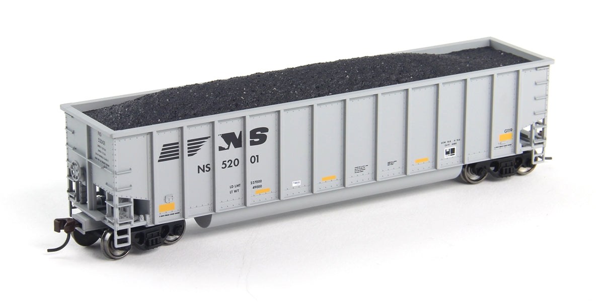 Atlas 20003296 HO Norfolk Southern Trainman Aluminum Coal Gondola #52125