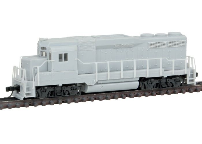 Atlas 40002432 N Undecorated EMD GP30 Diesel Engine with Nose Headlight