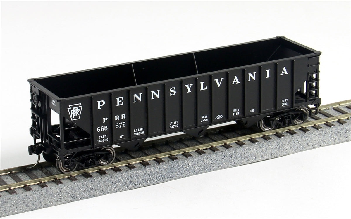 Bowser 41237 HO Pennsylvania Railroad 70 Ton 12 Panel Hopper Car #669938
