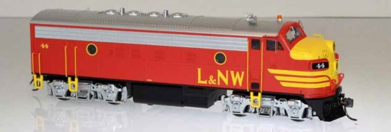 Bowser 24055 HO LNW Railroad EMD F9A Diesel Locomotive with LokSound & DCC #46