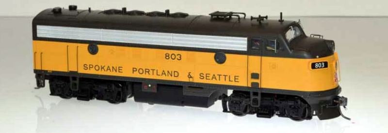 Bowser 24073 HO Spokane Portland and Seattle EMD F7A (Late Scheme) #805