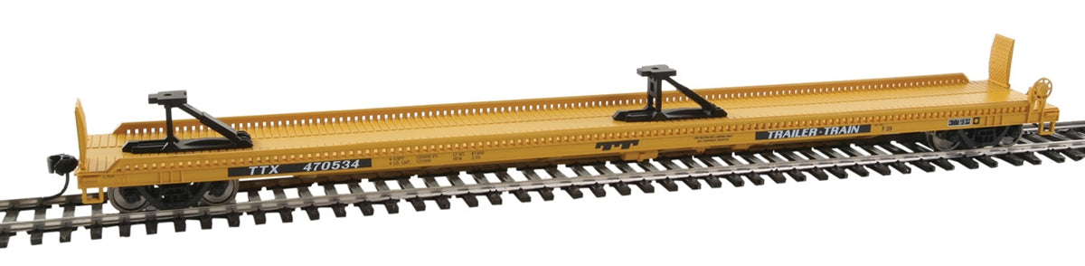 Walthers 910-5221 HO Trailer-Train TTX 75' Piggyback Flatcar #470534