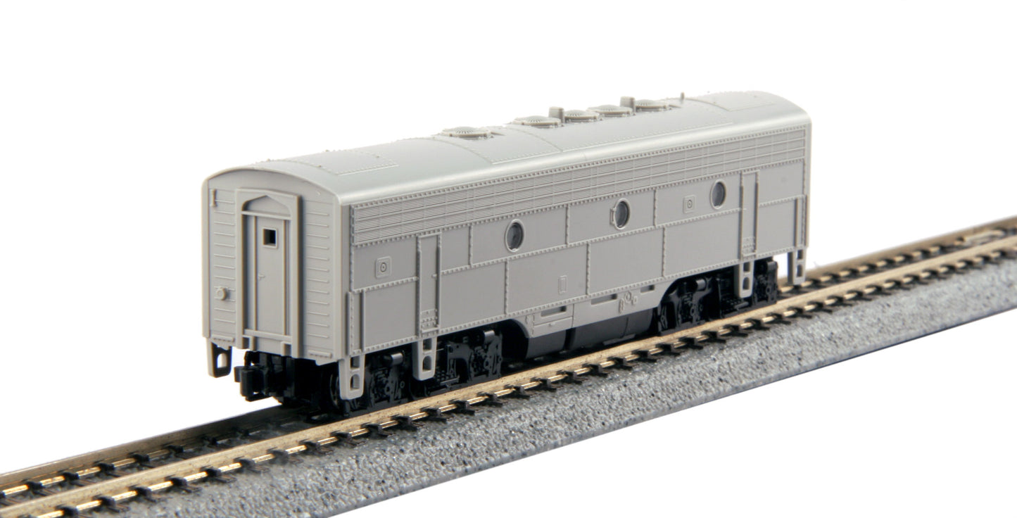 Kato 176-2201 N Undecorated EMD F7B Diesel Locomotive Standard DC
