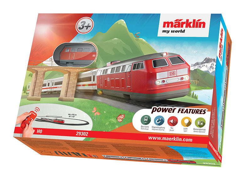 Marklin 29302 DB Intercity HO Gauge Electric Train Set