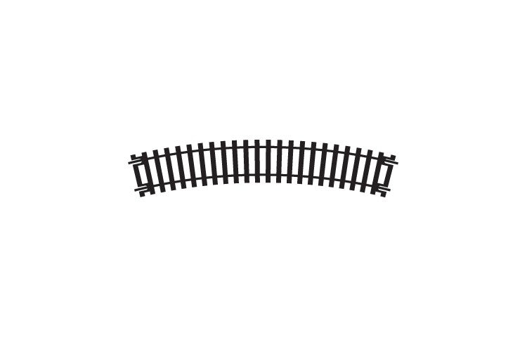 Hornby R606 OO Single Curve 2nd Radius 438mm arc 22.5°