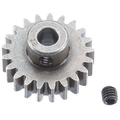Robinson Racing Products 1221 Extra Hard 5mm Bore 1 Module Pinion 21T
