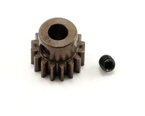 Robinson Racing Products 8716 Extra Hard 5mm Bore .8 Module(31.75P) Pinion 16T