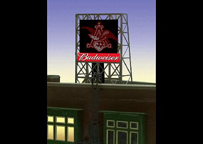 Miller Engineering 339015 N/Z Eagle Animated Neon Rooftop Billboard