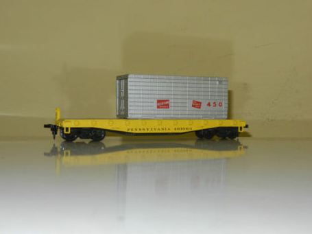 Adair Shops 3008 HO Heavy Weight Round House Bulkhead Flat Car