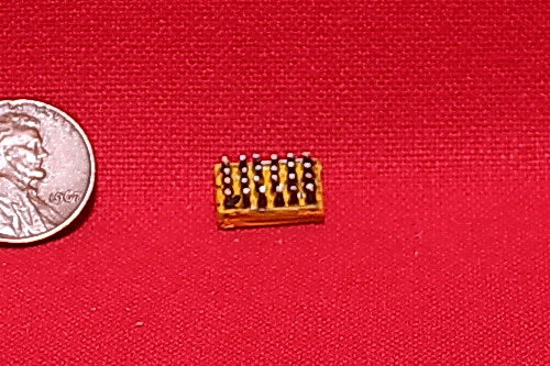 Berkshire Valley 503 O Soda Case W/Bottles Undecorated