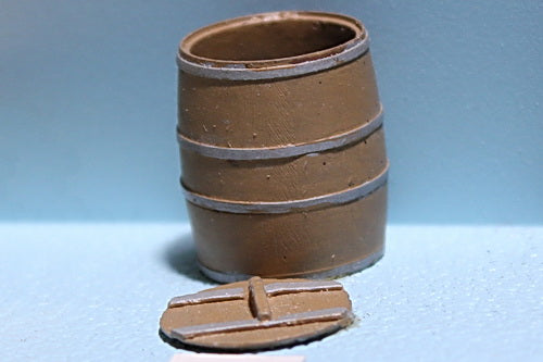 Berkshire Valley 702 O Wood Fire Barrels w/Lids Unpainted (Pack of 6)