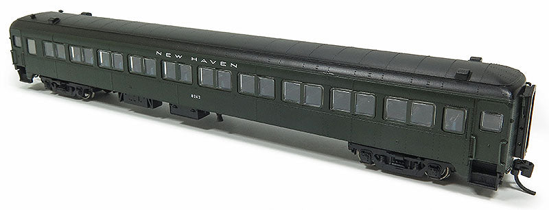 Rapido Trains 509019 N New Haven Lightweight 10-Window Coach No Skirts #8236