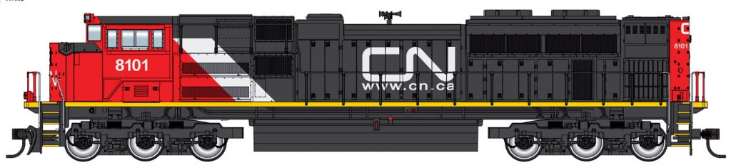 Walthers 910-19816 HO Canadian National EMD SD70ACe #8101