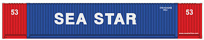 Walthers 949-8517 HO Sea Star 53' Singamas Corrugated-Side Container
