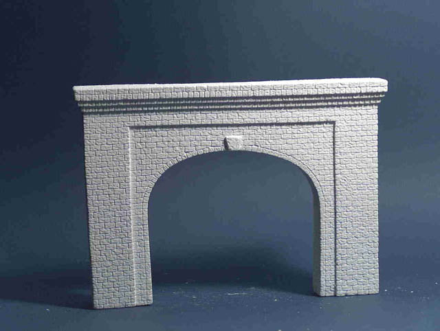AIM 111 HO Double Track Tunnel Portal Cut Stone