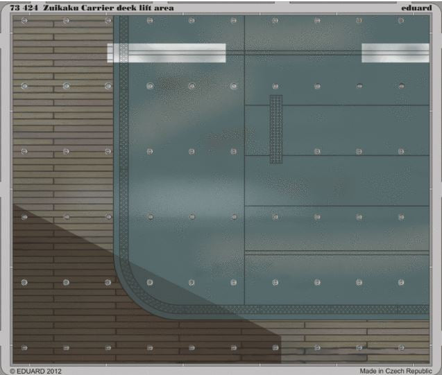Eduard 73424 1:72 Zuikaku Carrier Deck Lift Area (Painted)