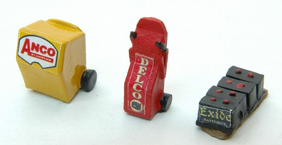 JL Innovative Design 443 HO Custom Gas Station Service Wipers/Batteries Set