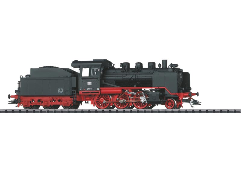 Trix 22248 HO German Federal Railroad (DB) Class 24 Steam Locomotive with Tender