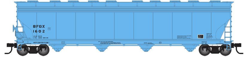 Atlas 20003561 HO Oxy Vinyls ACF 5800 4-Bay Covered Hopper #1700