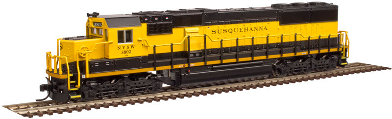 Atlas 40002634 N Susquehanna SD60 Locomotives #3802 – Trainz