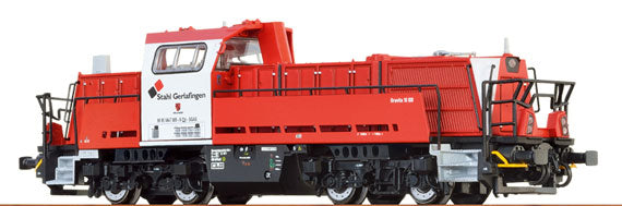 Brawa 62707 N Stahl Gerlafingen Gravita 10 BB Diesel Locomotive with Sound