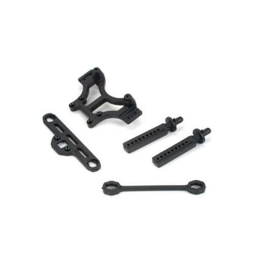 RPM 80162 T-Maxx & E-Maxx Shock Tower & Body Mounts – Black